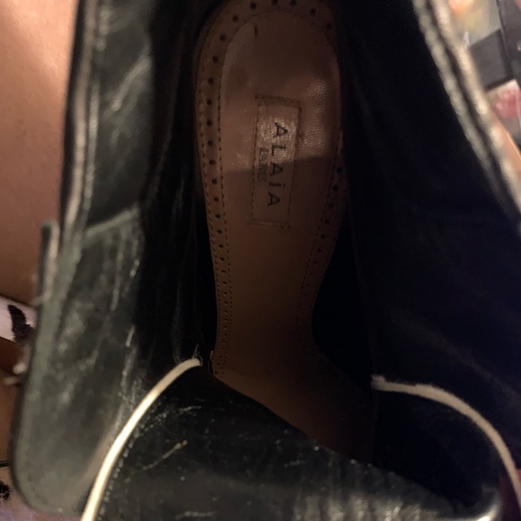 Alaia snow leopard booties size 38 - Picture 5 of 5